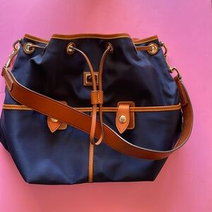 Dooney and Bourke Wayfarer Large Drawstring Bag